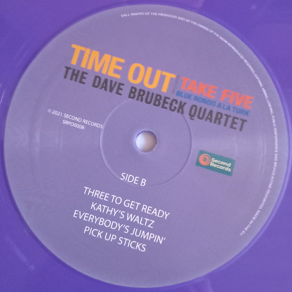 Vinyl Record The Dave Brubeck Quartet – Time Out (Purple) LP - img.5