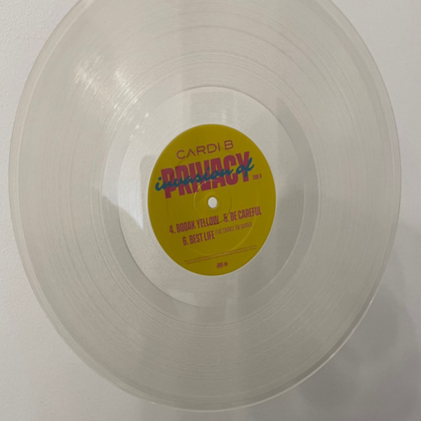 Vinyl Record Cardi B - Invasion Of Privacy (Crystal Clear) - 2LP - img.4