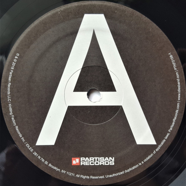 Vinyl Record Idles - Joy As An Act Of Resistance LP - img.2