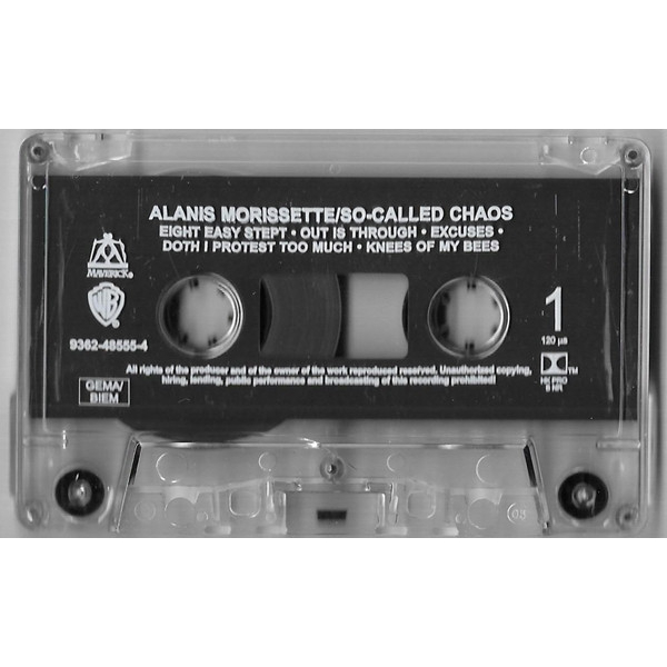 Сassette Tape Alanis Morissette - So-Called Chaos - img.4