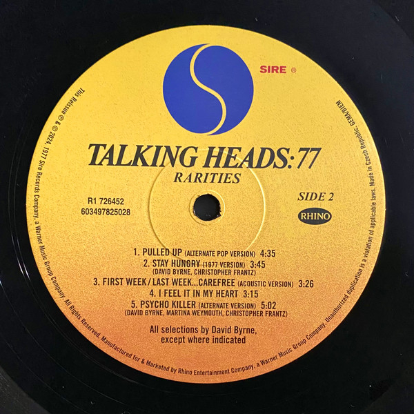 Vinyl Record Talking Heads - Talking Heads: 77 (Expanded Edition) - 2LP - img.4