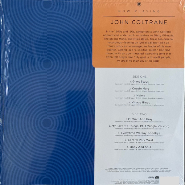 Vinyl Record John Coltrane - Now Playing (coloured) LP - img.2