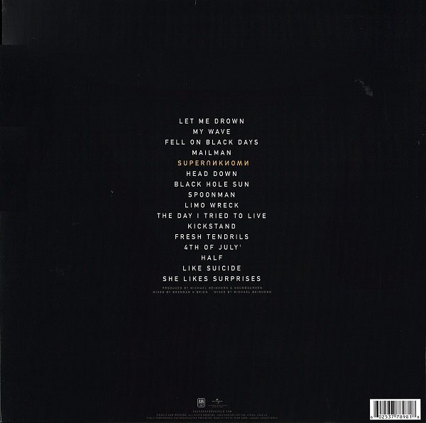 Vinyl Record Soundgarden Superunknown LP - img.1