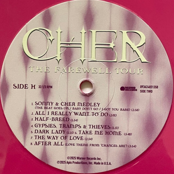 Vinyl Record Cher - The Farewell Tour (Pink & Purple) - 2LP - img.6