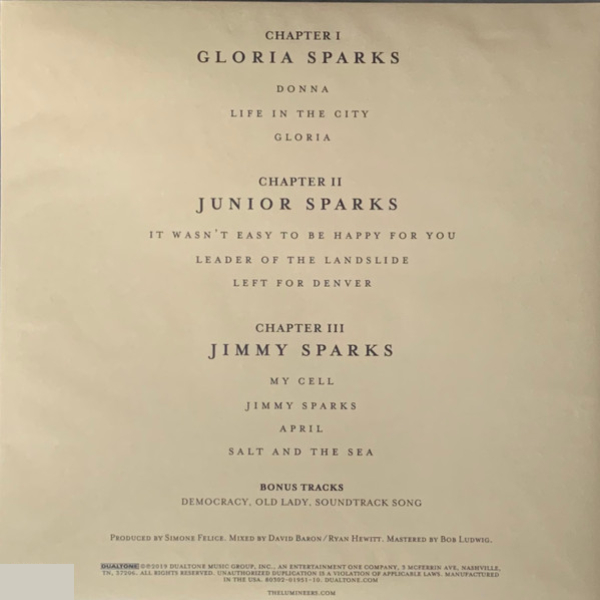 Vinyl Record The Lumineers - III - 2LP - img.1