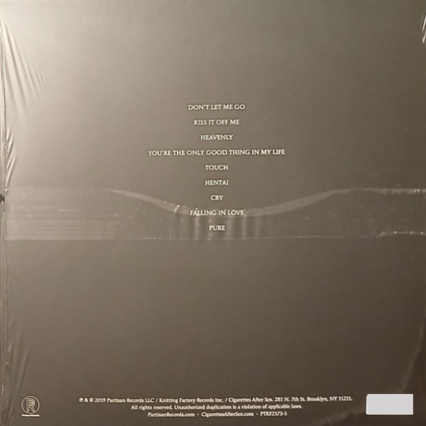 Vinyl Record Cigarettes After Sex - Cry - LP - img.2