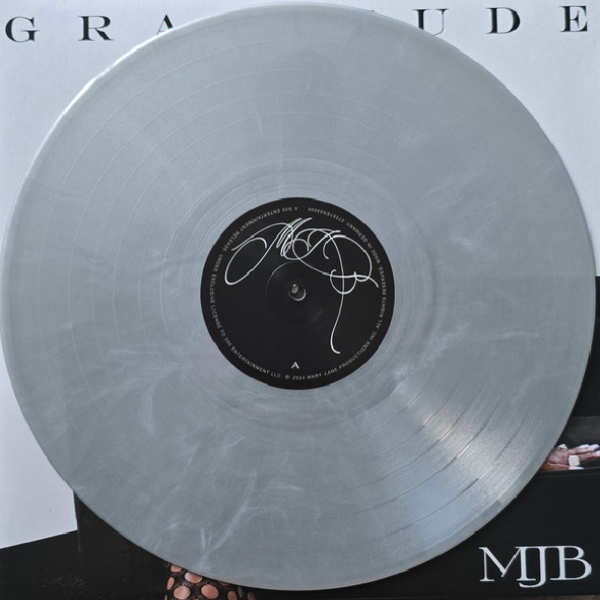 Vinyl Record Mary J. Blige - Gratitude (Silver & White Swirl Edition) LP - img.2