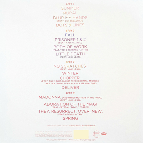 Vinyl Record Lupe Fiasco - Tetsuo & Youth (Purple Vinyl) - 2LP - img.2