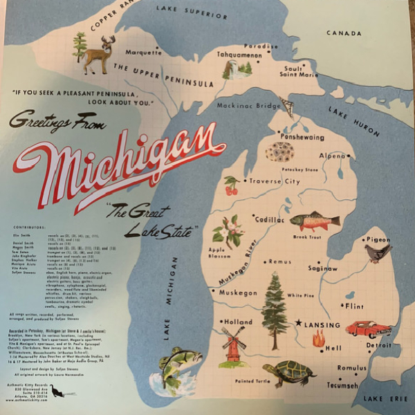 Vinyl Record Sufjan Stevens – Greetings From Michigan The Great Lake State - LP - img.3