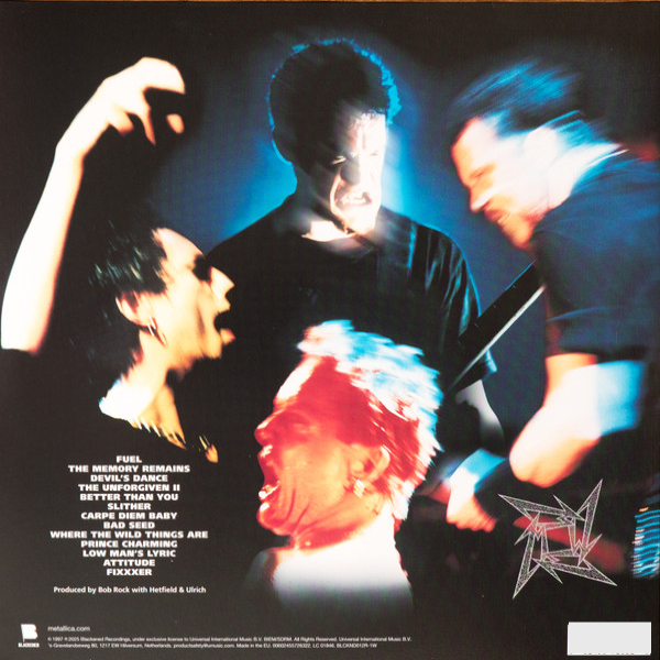 Vinyl Record Metallica - Reload (Yellow Translucent) - 2LP - img.2