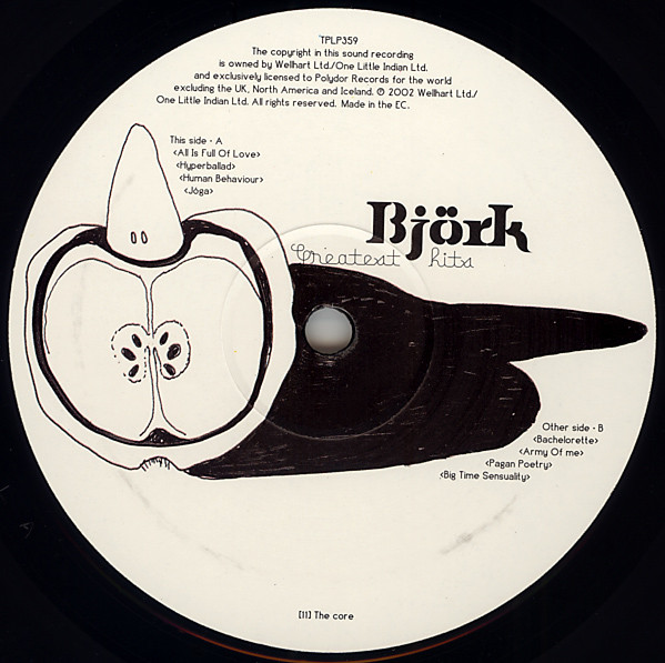 Vinyl Record Bjork - Greatest Hits - img.2