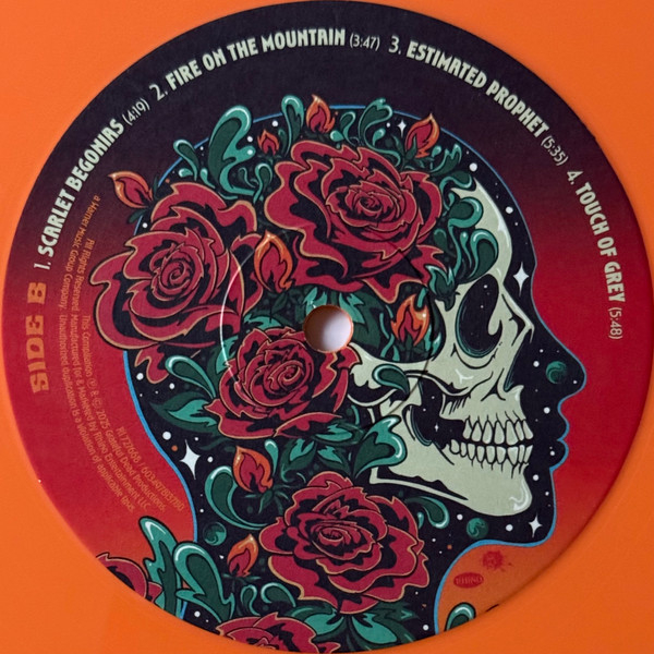 Vinyl Record Grateful Dead - Gratest Hits (Orange) LP - img.4