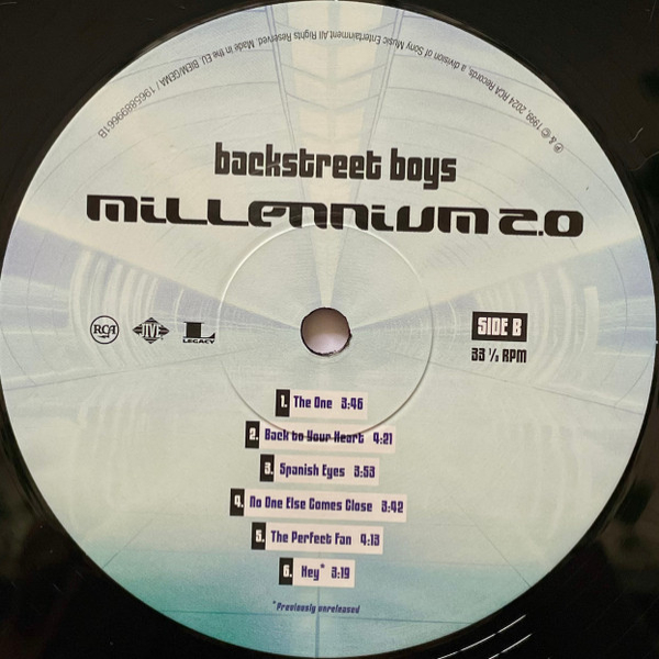 Vinyl Record Backstreet Boys - Millennium 2.0 - 2LP - img.4