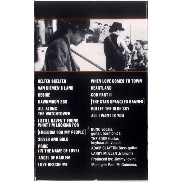 Сassette Tape U2 - Rattle And Hum - img.5