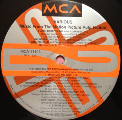 Vinyl Record OST Pulp Fiction LP - img.2