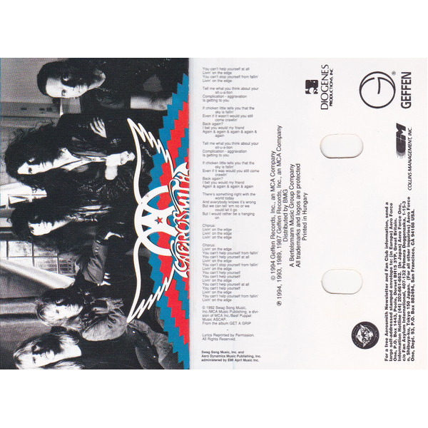 Сassette Tape Aerosmith - Big Ones - img.7
