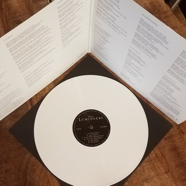 Vinyl Record The Lumineers - Cleopatra (Limited Edition, White) LP - img.4