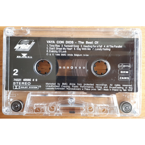 Сassette Tape Vaya Con Dios - The Best Of - img.8