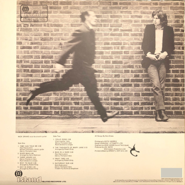 Vinyl Record Nick Drake - Five Leaves Left LP - img.5