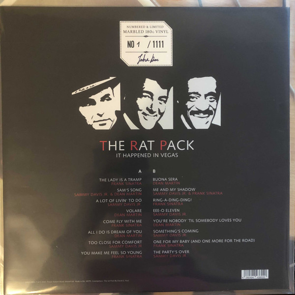 Vinyl Record The Rat Pack – It Happened in Vegas - Yellow Marbled - LP - img.1