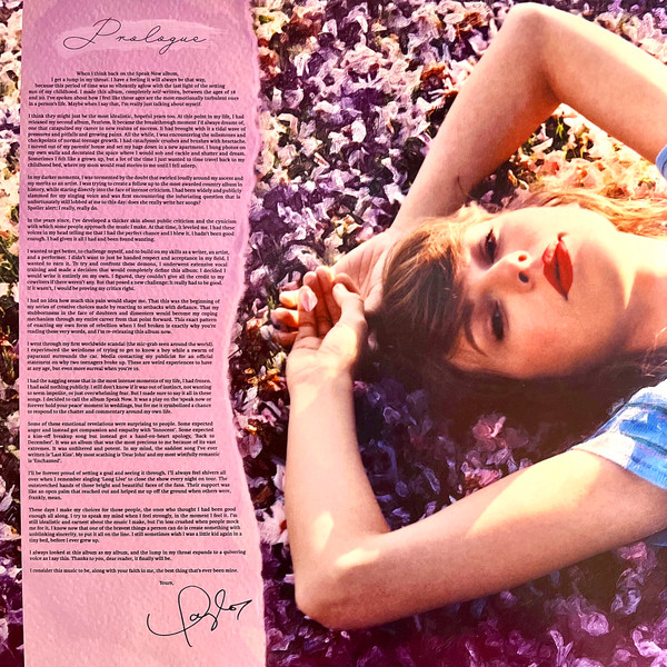 Vinyl Record Taylor Swift – Speak Now - Taylor's Version - Violet Marbled - 3LP - img.1