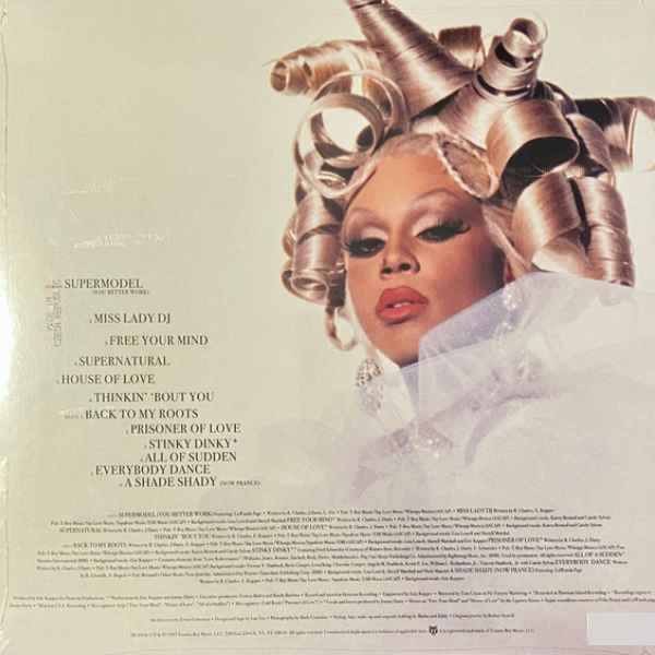 Vinyl Record RuPaul – Supermodel Of The World LP - img.3