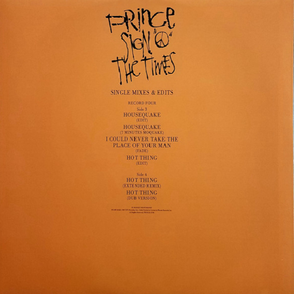 Box set Prince - Sign O' The Times (Deluxe Edition, Box set) - 4LP - img.9