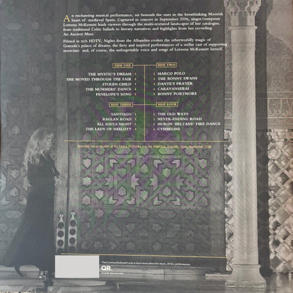 Vinyl Record Loreena McKennitt - Nights From The Alhambra - (Limited Edition, Clear) 2LP - img.1