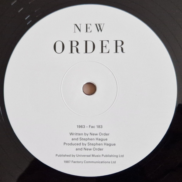 Vinyl Record New Order - True Faith LP - img.7
