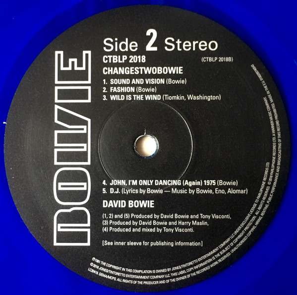 Vinyl Record David Bowie - ChangesTwoBowie LP - img.3