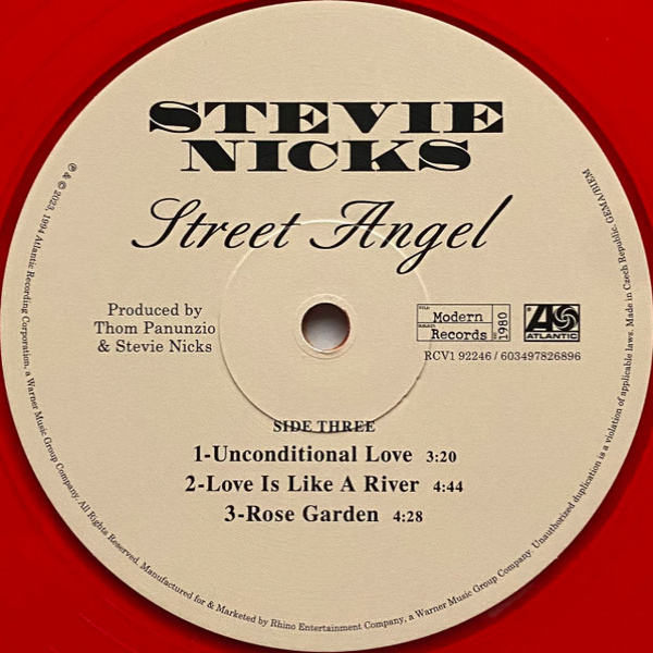 Vinyl Record Stevie Nicks – Street Angel (coloured) - 2LP - img.7