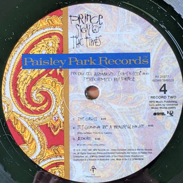 Vinyl Record Prince - Sign O' The Times - (Remastered, Limited Edition) 2LP - img.9