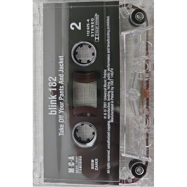 Сassette Tape Blink-182 - Take Off Your Pants And Jacket - img.6