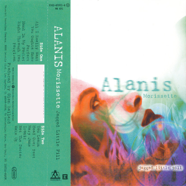 Сassette Tape Alanis Morissette - Jagged Little Pill - img.6