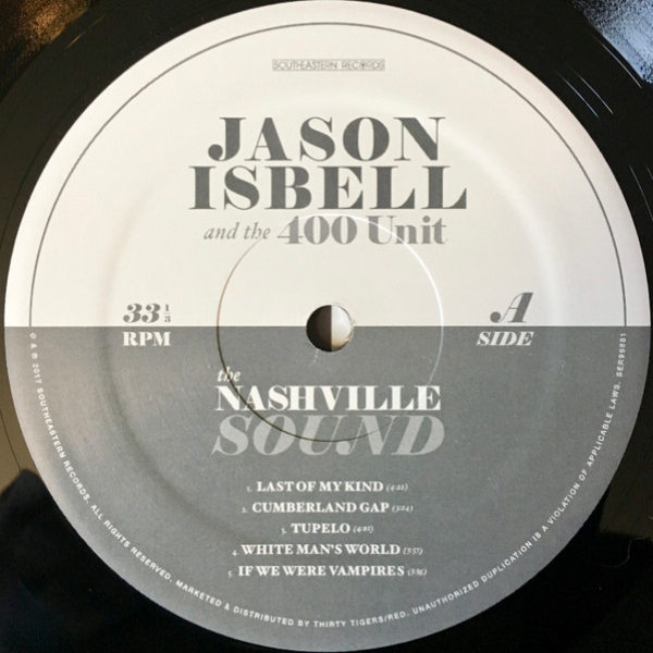 Vinyl Record Jason Isbell And The 400 Unit - The Nashville Sound LP - img.6