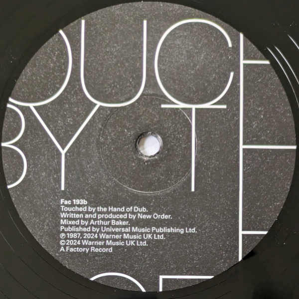 Vinyl Record New Order - Touched By The Hand Of God LP - img.4