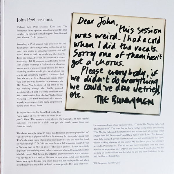 Vinyl Record Echo & The Bunnymen - The John Peel Sessions 1979-1983 - 2LP - img.7