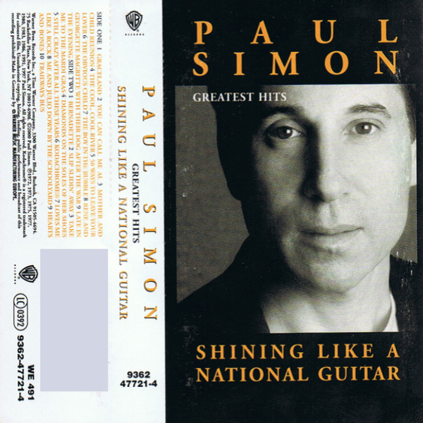 Сassette Tape Paul Simon - Greatest Hits - Shining Like A National Guitar - img.1