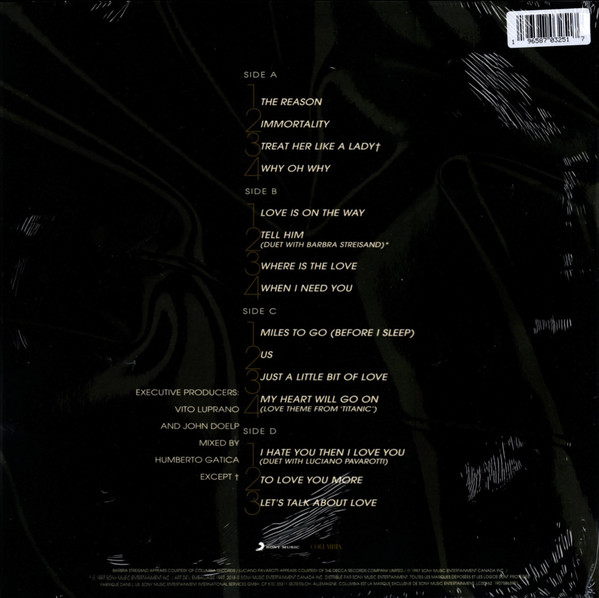 Vinyl Record Celine Dion – Let's Talk About Love - Orange - 2LP - img.1