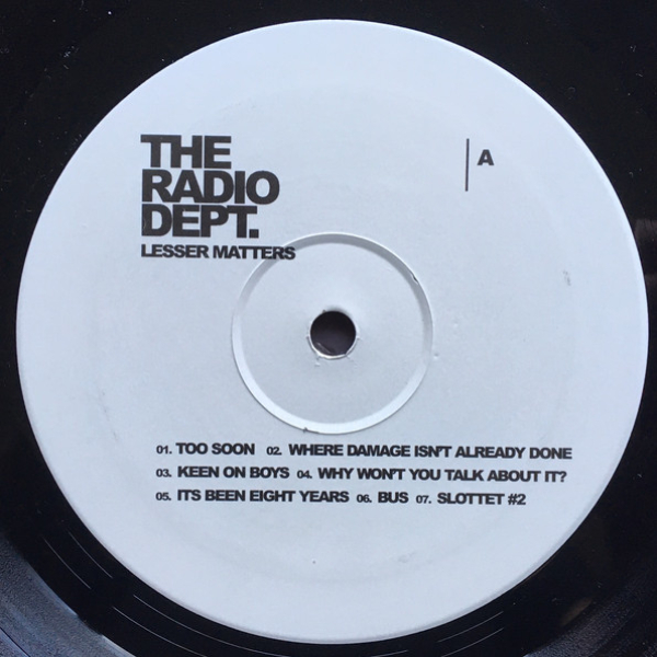 Vinyl Record The Radio Dept. - Lesser Matters LP - img.4