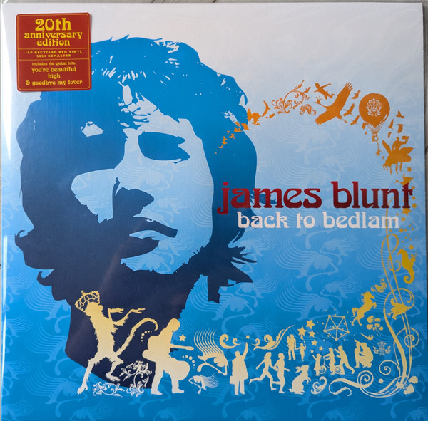 Vinyl Record James Blunt – Back To Bedlam (Coloured Red) LP - img.0