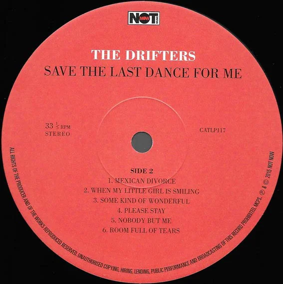 Vinyl Record The Drifters - Save The Last Dance For Me - img.3