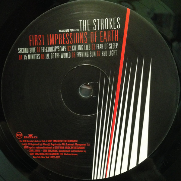 Vinyl Record The Strokes - First Impressions Of Earth LP - img.3