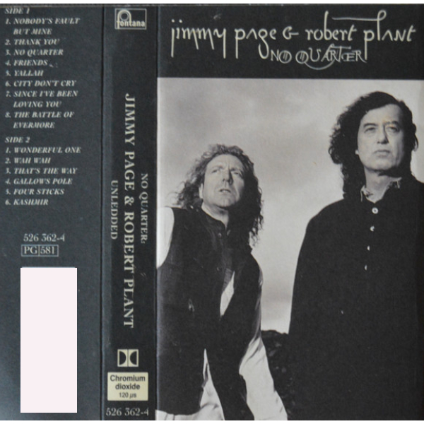 Сassette Tape Jimmy Page & Robert Plant - No Quarter: Jimmy Page & Robert Plant Unledded - img.9