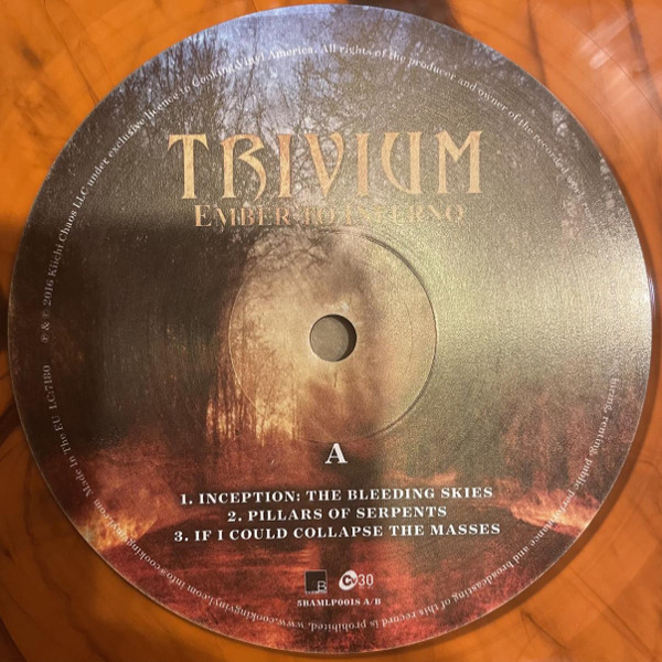 Vinyl Record Trivium - Ember To Inferno LP - img.3