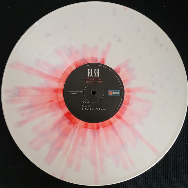 Vinyl Record Rush – Live In St. Louis 1980 (White With Red Splatter) - 2LP - img.3