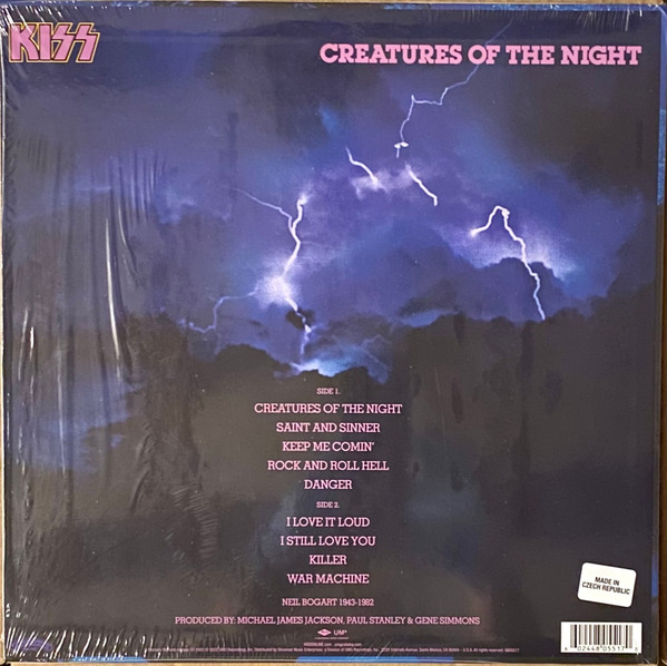 Vinyl Record Kiss – Creatures Of The Night - 1/2 Speed Remastering - LP - img.1