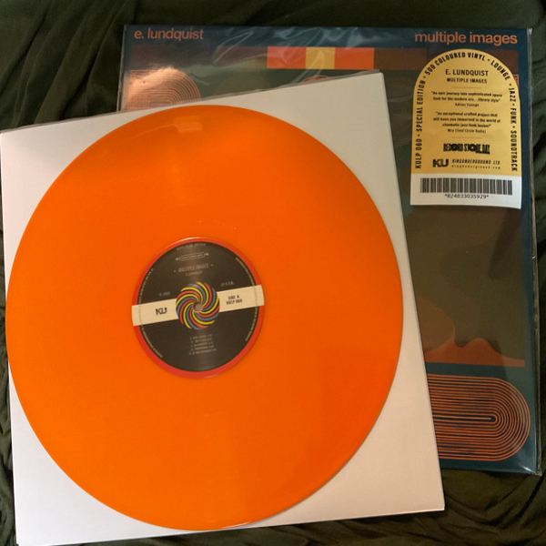Vinyl Record E. Lundquist – Multiple Images (Orange) LP - img.2