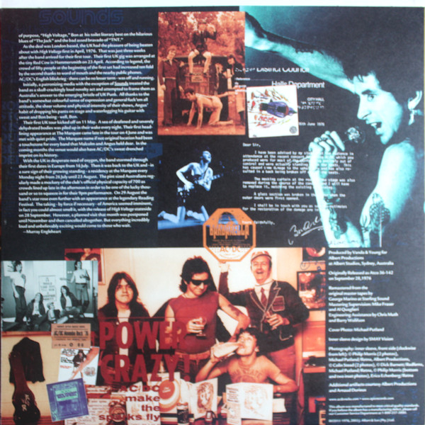 Vinyl Record AC/DC - High Voltage LP - img.5