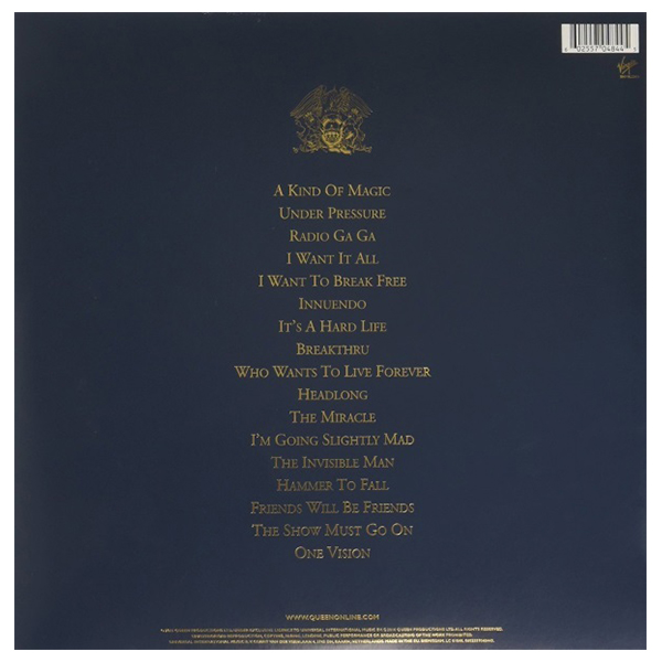 Vinyl Record Queen Greatest Hits II 2LP - img.1